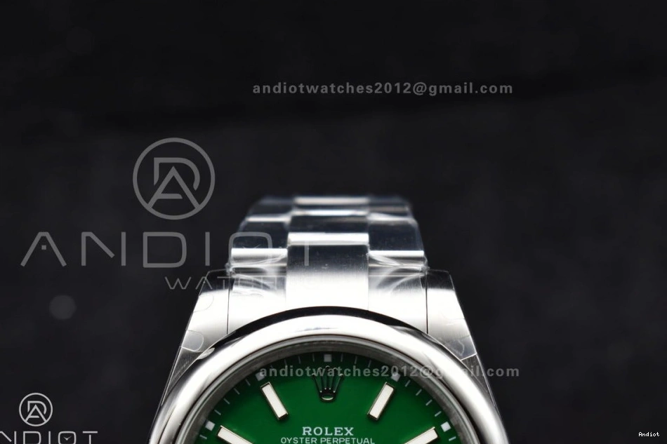 Steel Best DIWF 41mm 904L Edition 124300 Green Perpetual A3230 1:1 Oyster Dial 0513